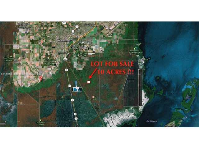 ACREAGE NOT CLASSIFIED AG ,SW 396TH ST Homestead 69545